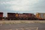 CP AC44CW Locomotive leading a train